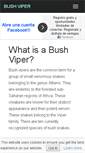 Mobile Screenshot of bushviper.net